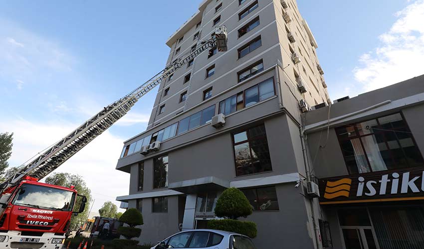 Gerçeğini aratmayan yangın tatbikatı