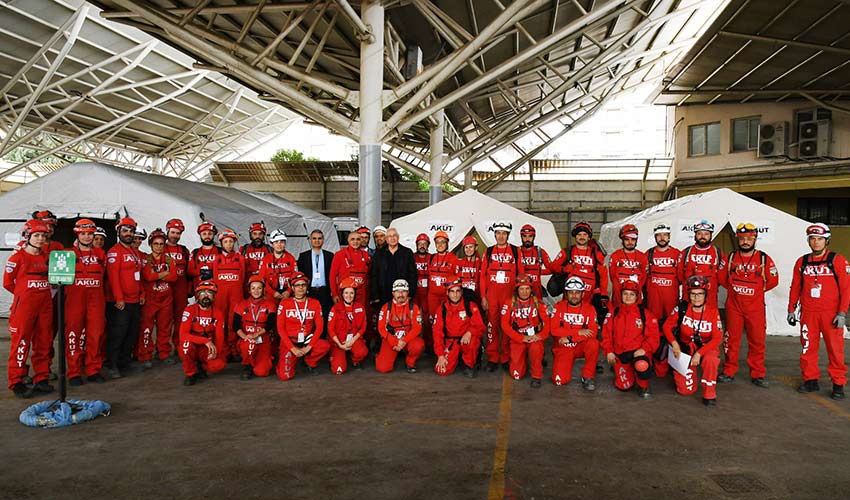 Karabağlar'da AKUT tatbikatı