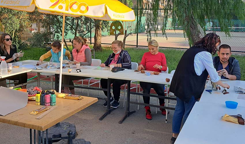 Dünya Diyabet Gününe Seramikli kutlama