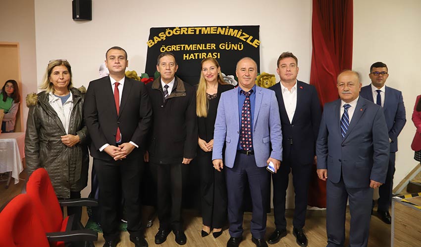 24 Kasım Öğretmenler Günü Bayındır’da Kutlandı