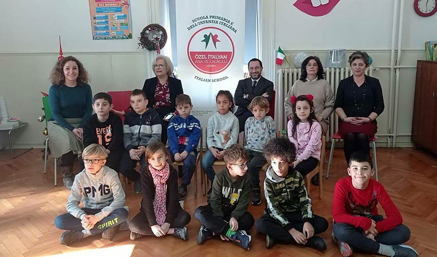 Özel İtalyan Okulu’na uluslararası ödül