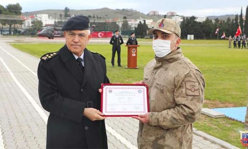 Jandarma' da yemin töreni