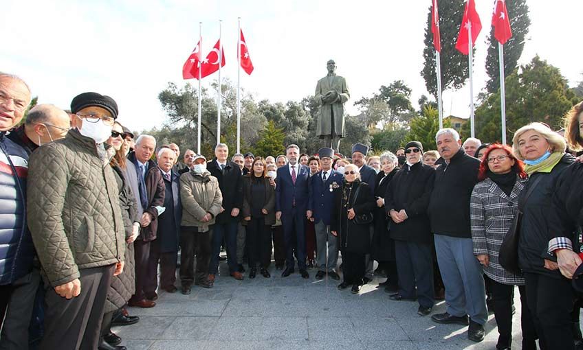 Çanakkale Şehitleri Bayraklı’da da unutulmadı