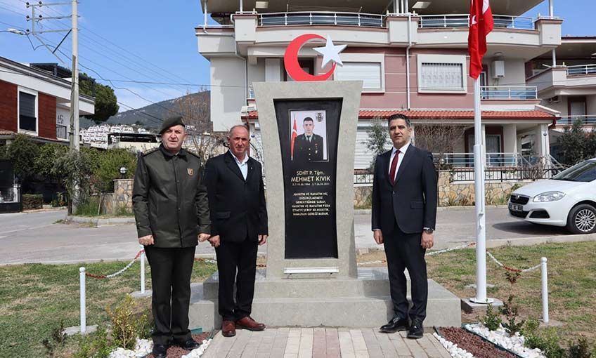 Şehit ailesine anlamlı ziyaret