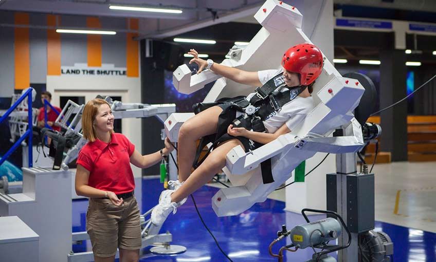 Öğrenciler Uzaya koşuyor