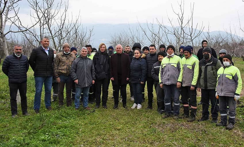 Uygulamalı budama eğitimine yoğun ilgi