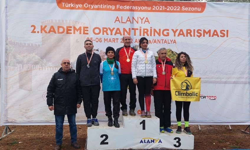 Bostanlıspor Oryantiringde Türkiye İkincisi