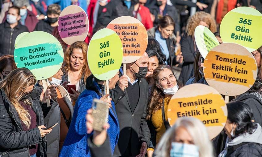 Kadınların umudu İzmir’den yeşerecek