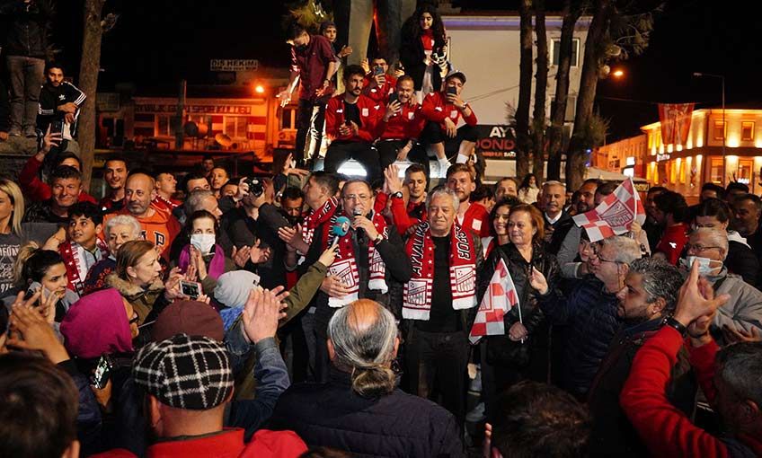 Şampiyona yakışır karşılama