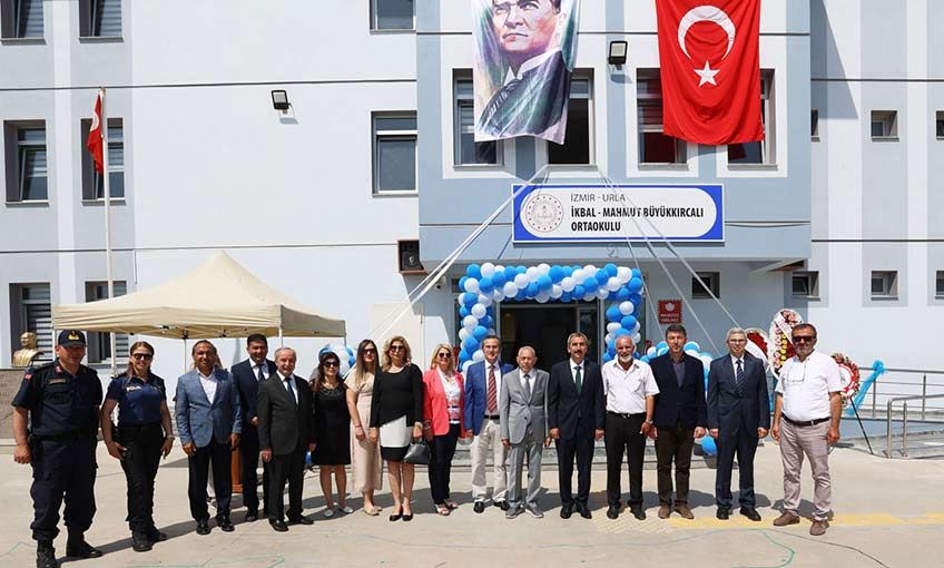 İkbal-Mahmut Büyükkırcalı Ortaokulu açıldı