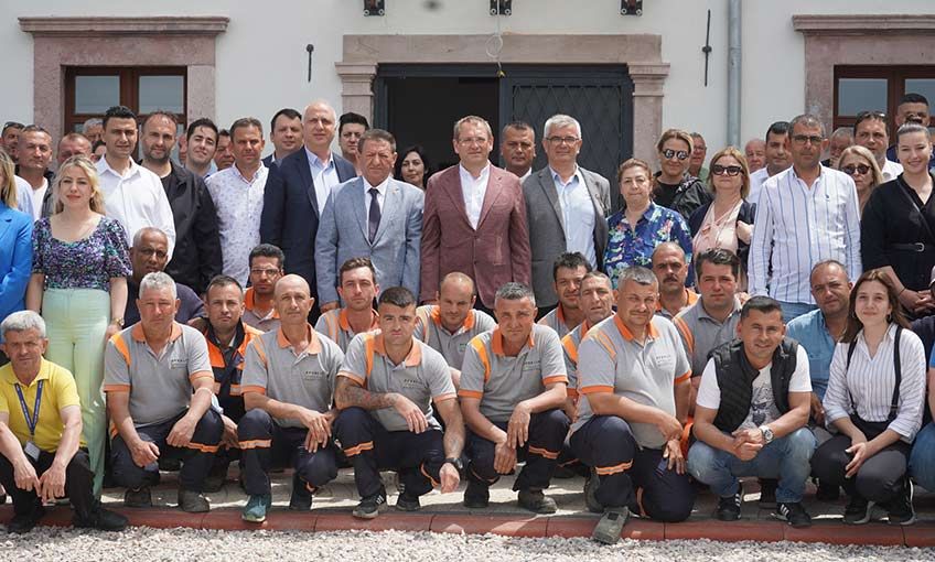 Başkan Ergin’den çalışanlarıyla bayram buluşması