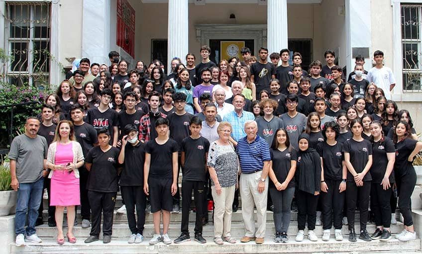 NKL 67 yıllık mezununu ağırladı