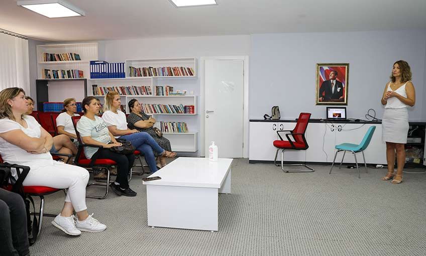 Hobi ve sanat kursiyerlerine yangın eğitimi