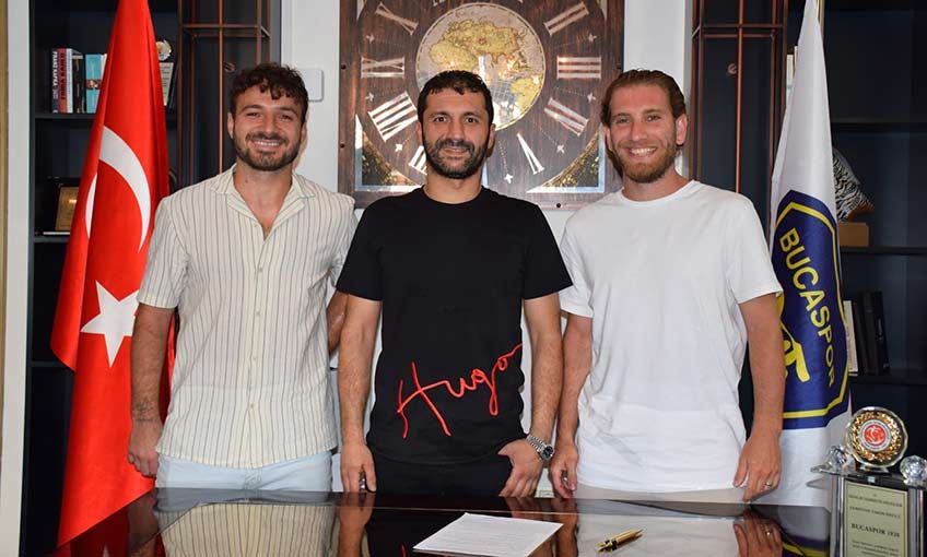 Bucaspor 1928’den çifte imza
