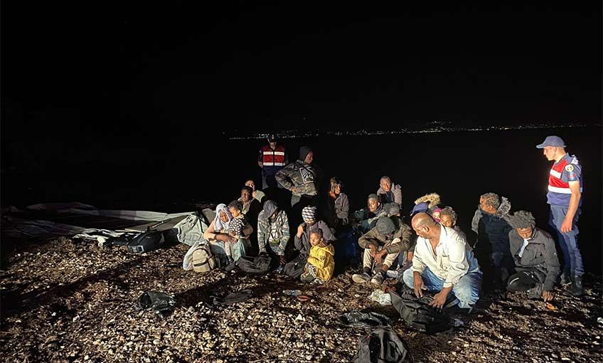 775 düzensiz göçmen yakalandı