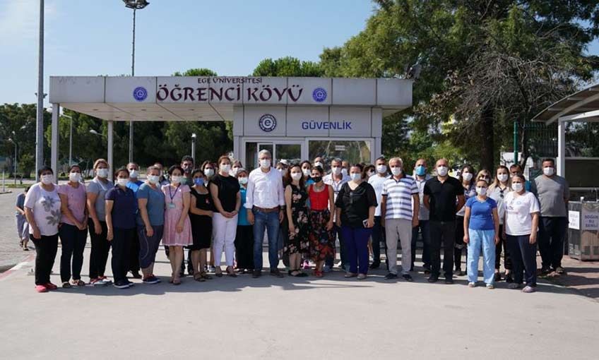 Ege Üniversitesi, barınma olanaklarıyla gençlerin tercihleri arasında yer alıyor