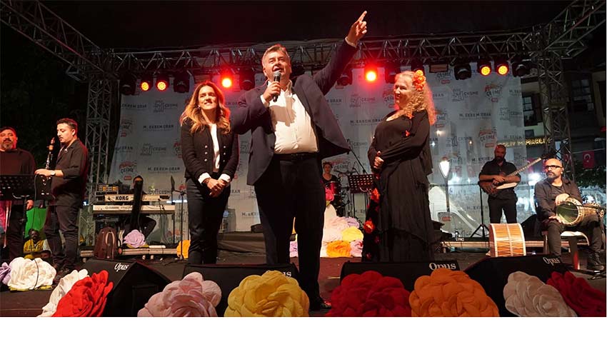 Çeşme Festivali’ne muhteşem final