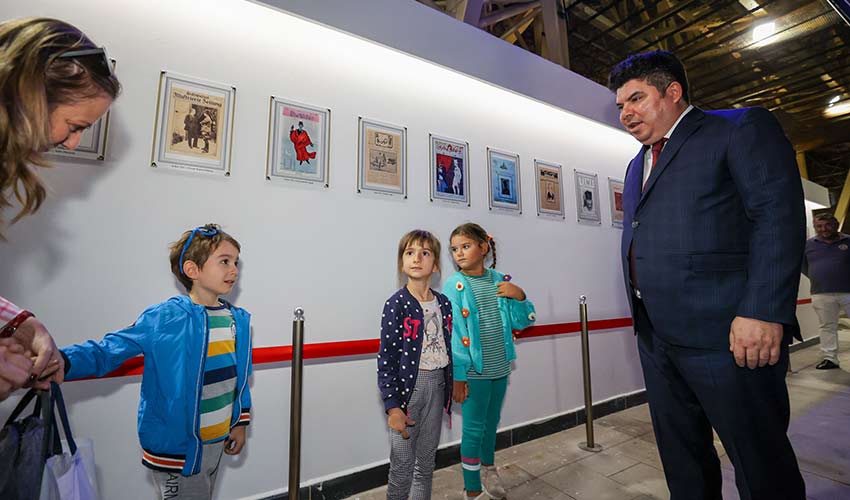 Cumhuriyetin 99. yılına özel sergi