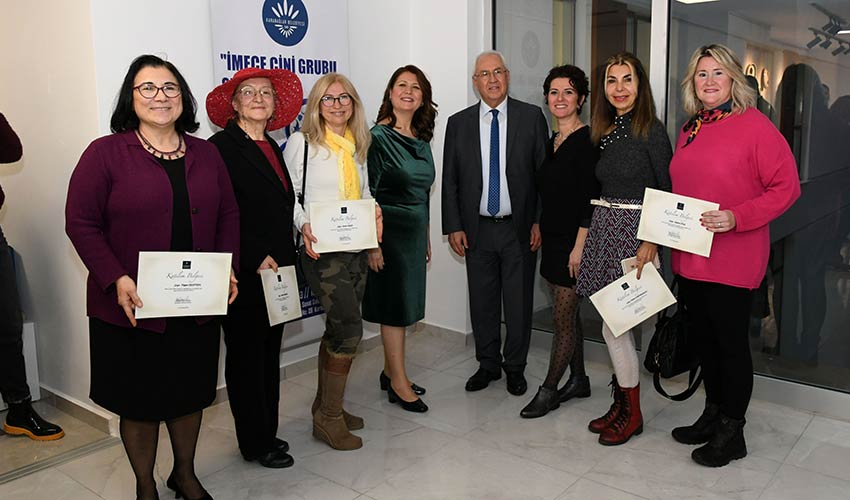 İmece Çini Grubu'nun sergisi YKSM'de