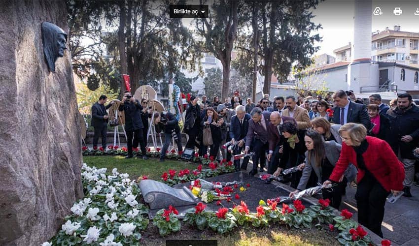 Zübeyde hanım Karşıyaka’da anıldı