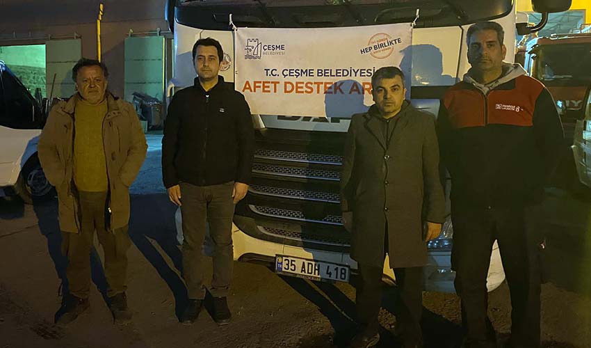 Yardım tırları ‘O’ belediye başkanına emanet!