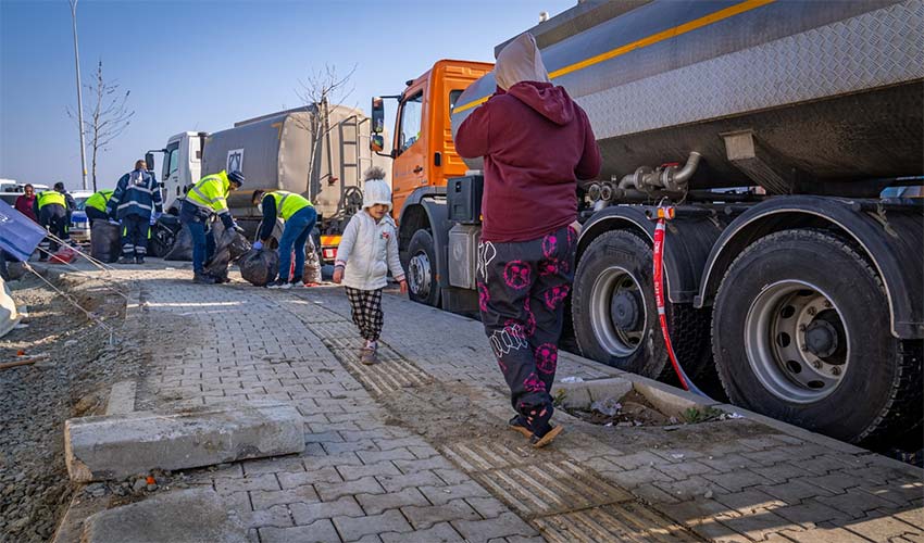 Yardım koridoruna destek yağıyor