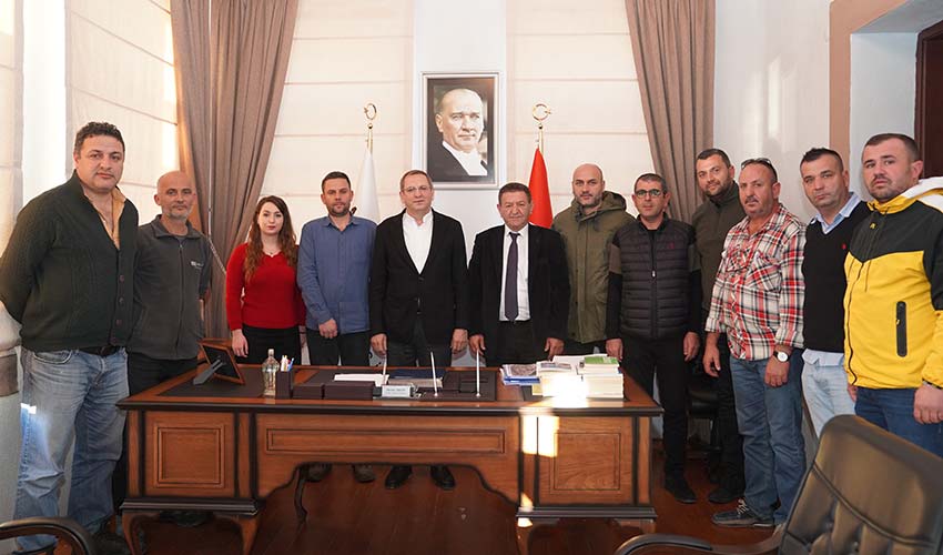 Ayvalık’ta işçiler mutlu…