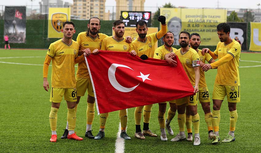 Aliağaspor FK 4– 1 Manisa Sanayi Yıldız Spor