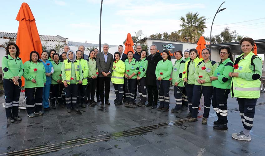 Emekçi kadınlara teşekkür