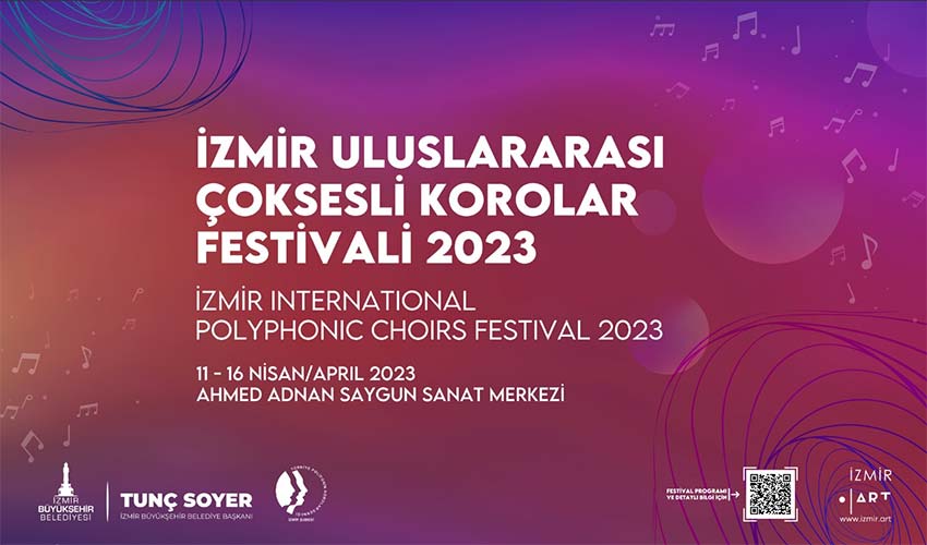 2. İzmir Uluslararası Çoksesli Korolar Festivali başlıyor