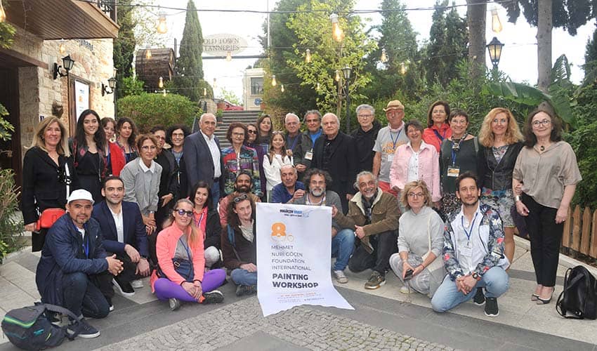 Kuşadası ‘ nda resim çalıştayı başladı