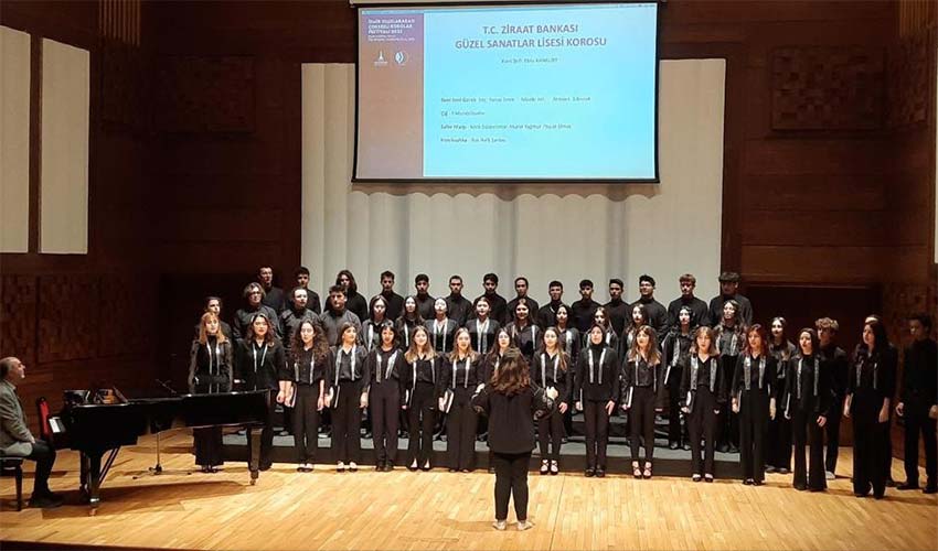 Çoksesli Korolar Festivali’ne yoğun ilgi