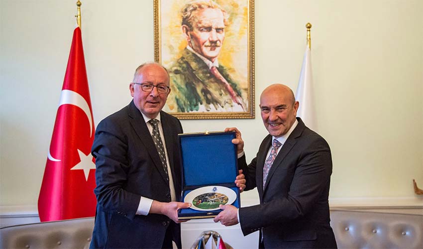 Belçika'nın Ankara Büyükelçisi’nden Başkana ziyaret