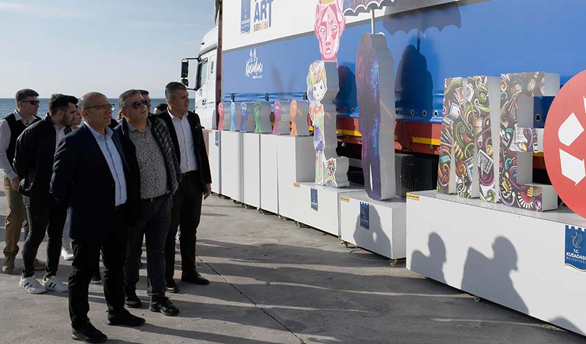 2. Yüzyıl hayali Kuşadası'nda sanata dönüştü