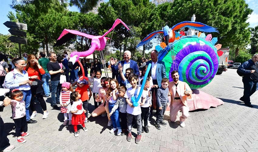 Kültürpark’ta 23 Nisan neşesi