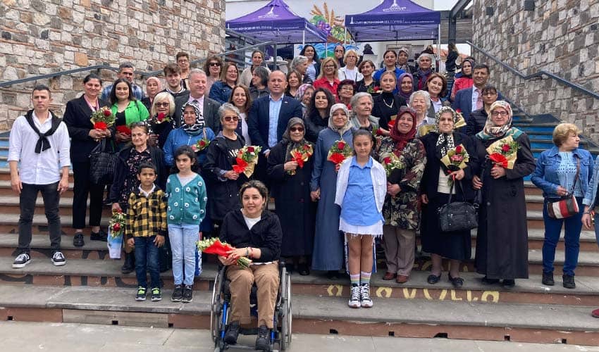 Şehit anneleri ve eşleri Anneler Günü kahvaltısında buluştu