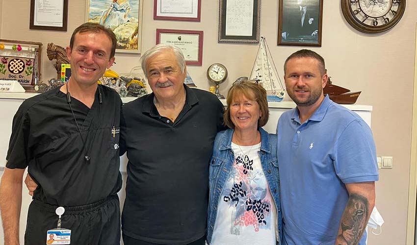 İngiliz hastaya, Türk şifası