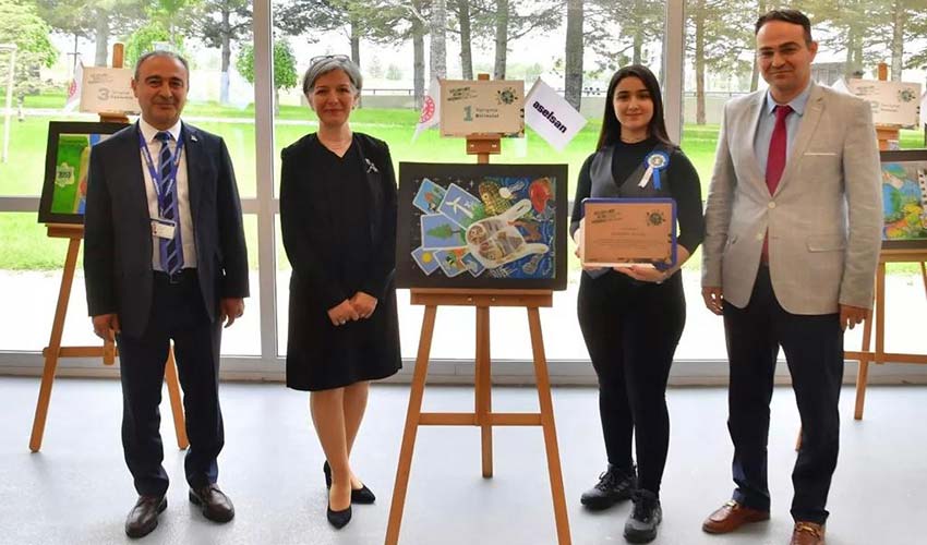 Net Sıfır Emisyon Hedefimizle Yeşil Geleceğime Yolculuk'da Şebnem birinci