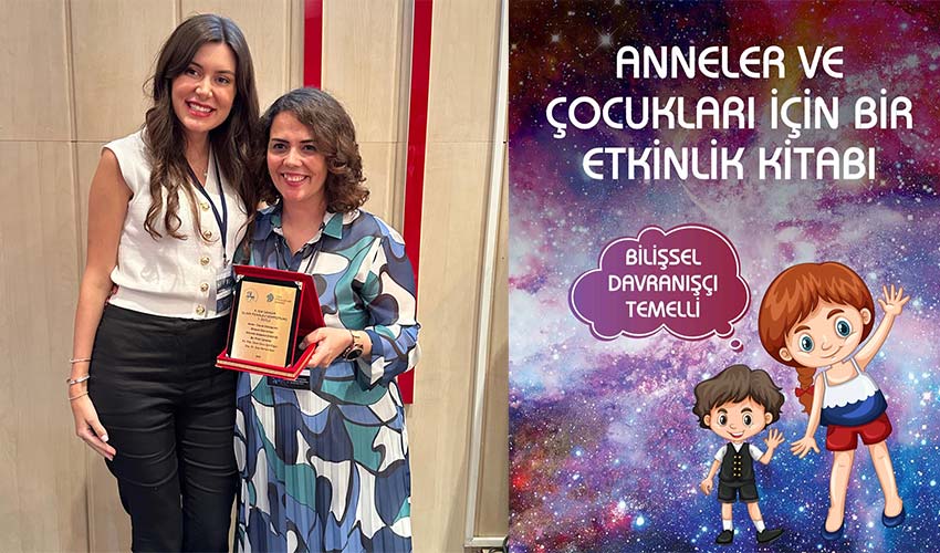 Çocuklar için terapi kitabı ödül kazandırdı