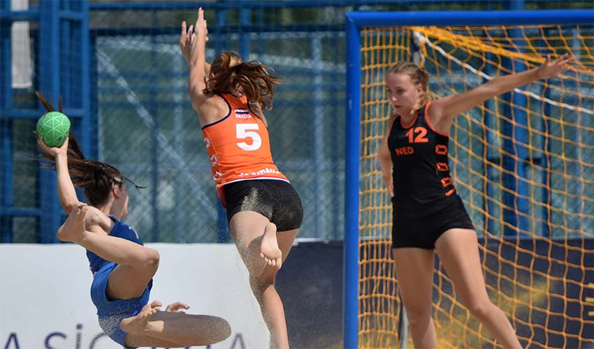 Plajda heyecan başladı