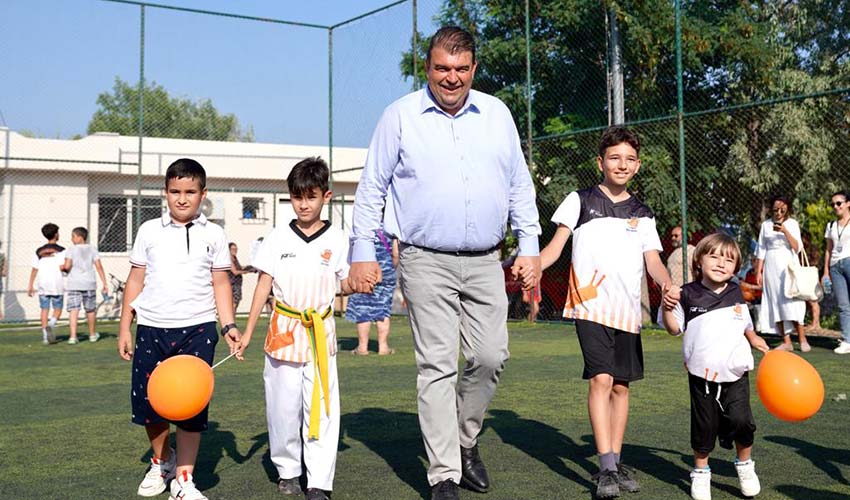 “Yaz Spor Okulu”na büyük ilgi