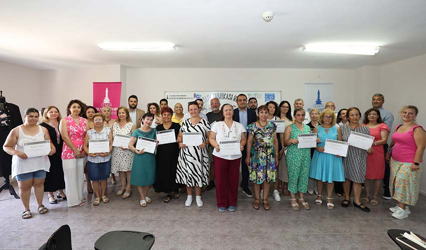 Meslek Fabrikasında sertifika heyecanı