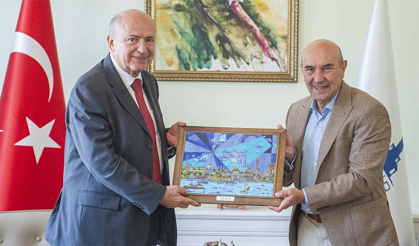 Arnavutluk Büyükelçisi Kastriot Robo Soyer’i ziyaret etti