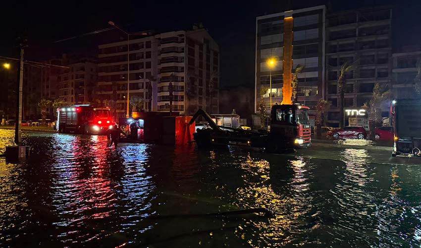 Deniz 1 metre yükseldi