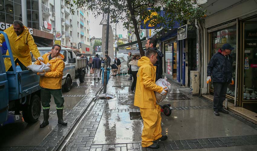 Esnafa kum torbası desteği