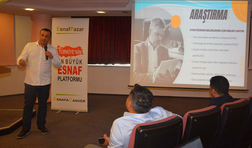 Esnaf Dijital Pazarlarda söz sahibi oluyor…