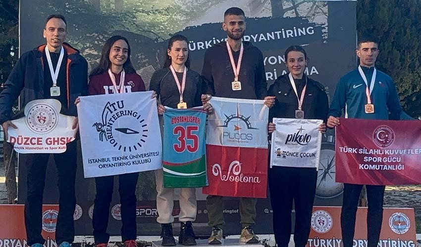 Oryantiring’de Türkiye Şampiyon