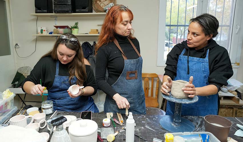 Çamura hayat, insanlara mesaj