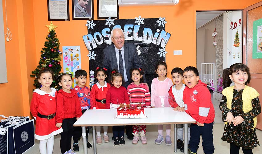 Selvitopu miniklerin yeni yılını kutladı