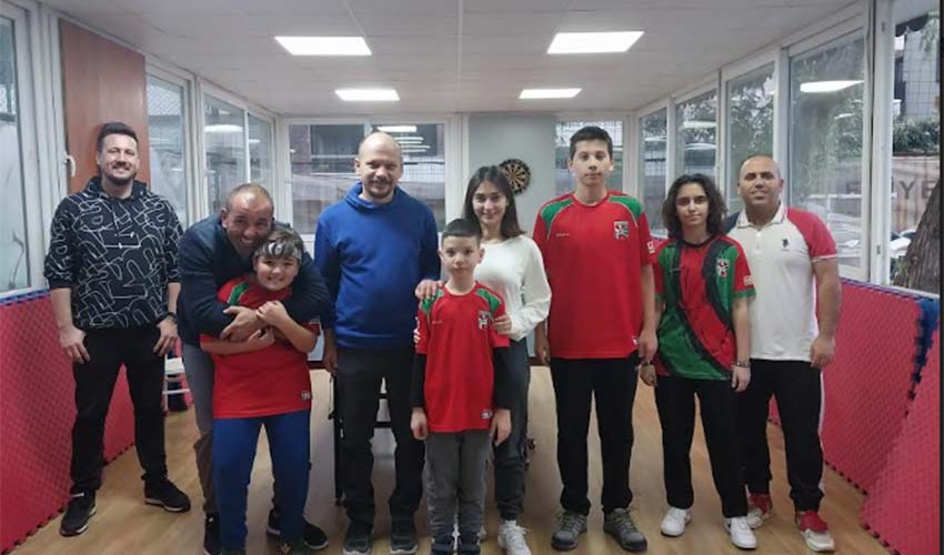 Babalarla kahkahalı maç